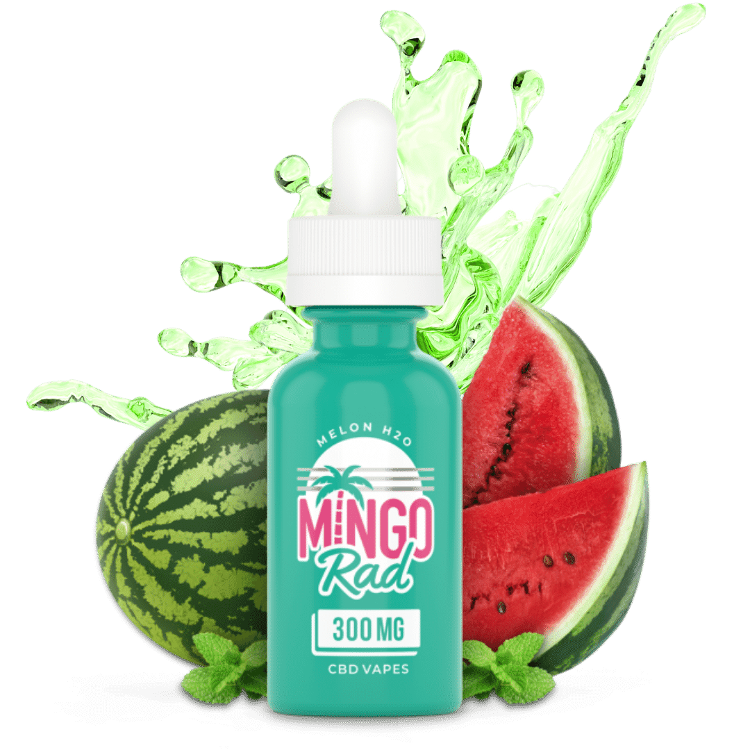 Mingo Rad CBD Vape Juice 300mg Melon H2O